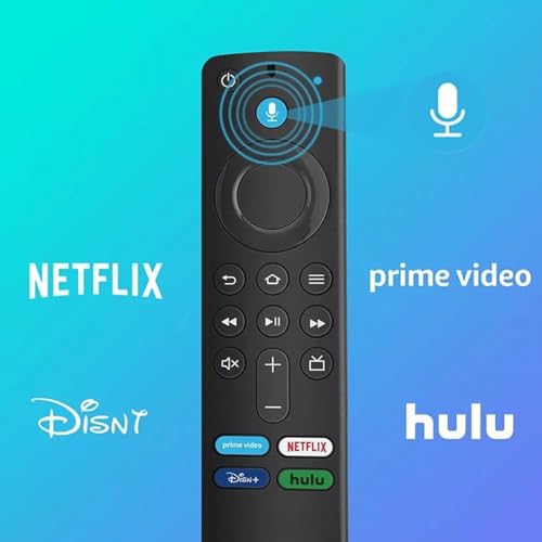 CONTROLE REMOTO COMPATIVEL COM FIRE STICK TV 4K FIRE STICK LITE COMANDO DE VOZ ALEXA
