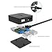 immagine 1ICZI Hub USB 3.0, 4 Porte Ultra Mini Hub USB 3.0 per Trasmissione Dati Alta velocità 5 Gbps e Sincronizzazione per Ultrabook Portatile Tablet PC Compatibili Windows XP Vista 7 8 10 e Altro