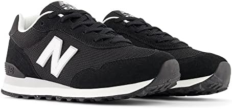 New Balance Men's 515 V3 Sneaker, Black/White/Aluminum Grey, 10.5 - 3