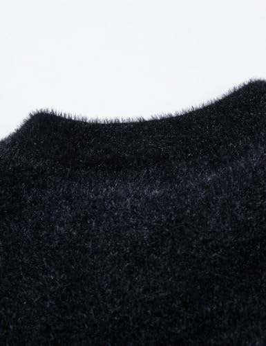 Unisex Knit Sweater Oversized Harajuku Hip Hop Style with Blue Butterfly Graphic4