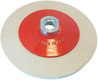 Silverline 105864 Bevelled Felt Buffing Wheel 115 mm