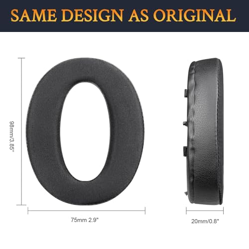 SOULWIT Cooling Gel Replacement Earpads Cushions for Sony WH-1000XM2 (WH1000XM2) & MDR-1000X (MDR1000X) Headphones - Image 4