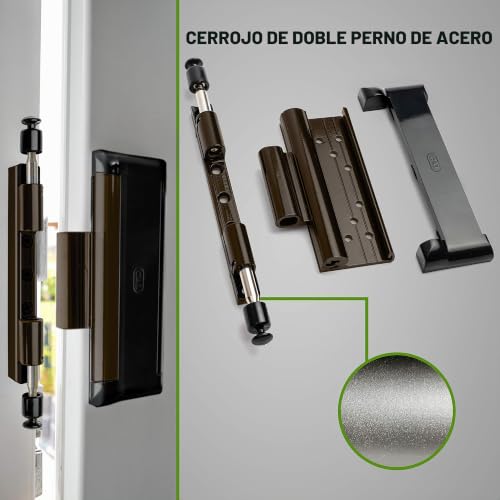 Protección contra robos CAL DOUBLEX XL con doble pestillo de acero para ventana 4