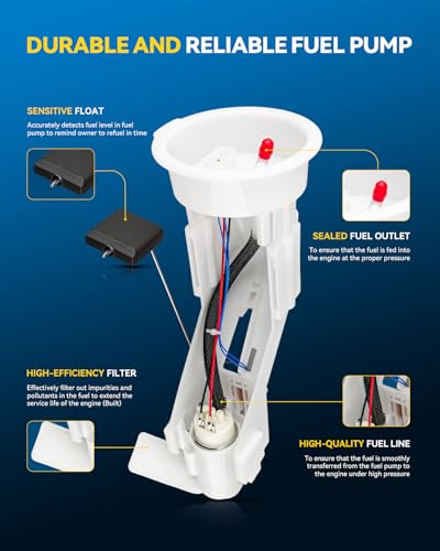Image of PHILTOP Electric Fuel Pump Assembly FG1230 Fit for BMW X5