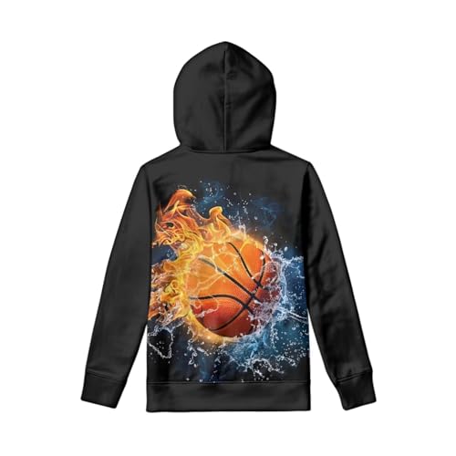 Xhuibop Kids Sweatshirts and Hooded with Pocket Girls Pullover Top Boys Sportwear Hoodies2