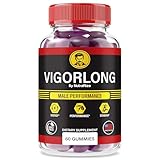 NutraRize VigorLong Male Gummies, Official VigorLong Gummies for Men, Premium Formula to Support Performance, Stamina, and Energy, All-Natural Gummy, Vigor Long ME Gomitas Review (60 Gummies)