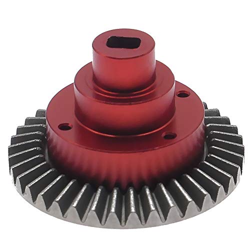HobbyCrawler Metal 45 Ring Everest 10 Gear 38T for Redcat Gen7 Gear Upgrades Parts Redcat Gen7 Parts Redcat Gen7 ProSport Holder Parts, Red