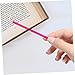 OSALADI 6Sets Transparent Sticky Book Tabs Highlighter Tape for Notes Reading Office Use Lightweight Easy to Carry for Students Organizing Folders