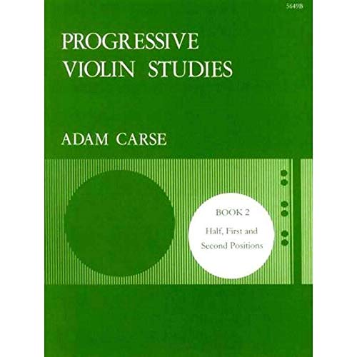 Adam Carse: Progressive Violin Studies. Book 2