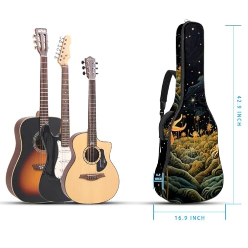 Housse guitare acoustique imperméable pour éviter humidité et chocs