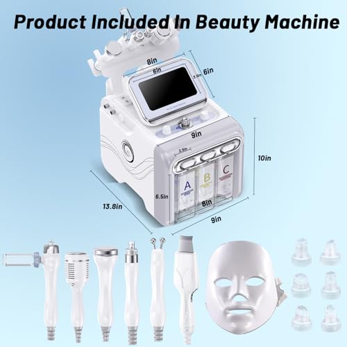 7 in 1 Hydrogen Oxygen Facial Beauty Skin Machine - Image 7