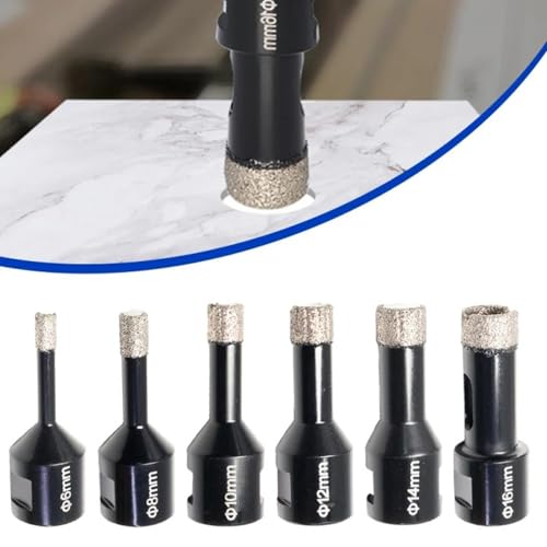Brocas para taladro seco de diamante, conjunto 12mm miniatura 3