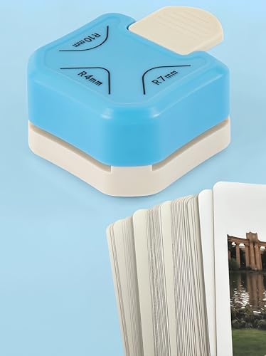 Rounded Edge Paper Cutter Blue
