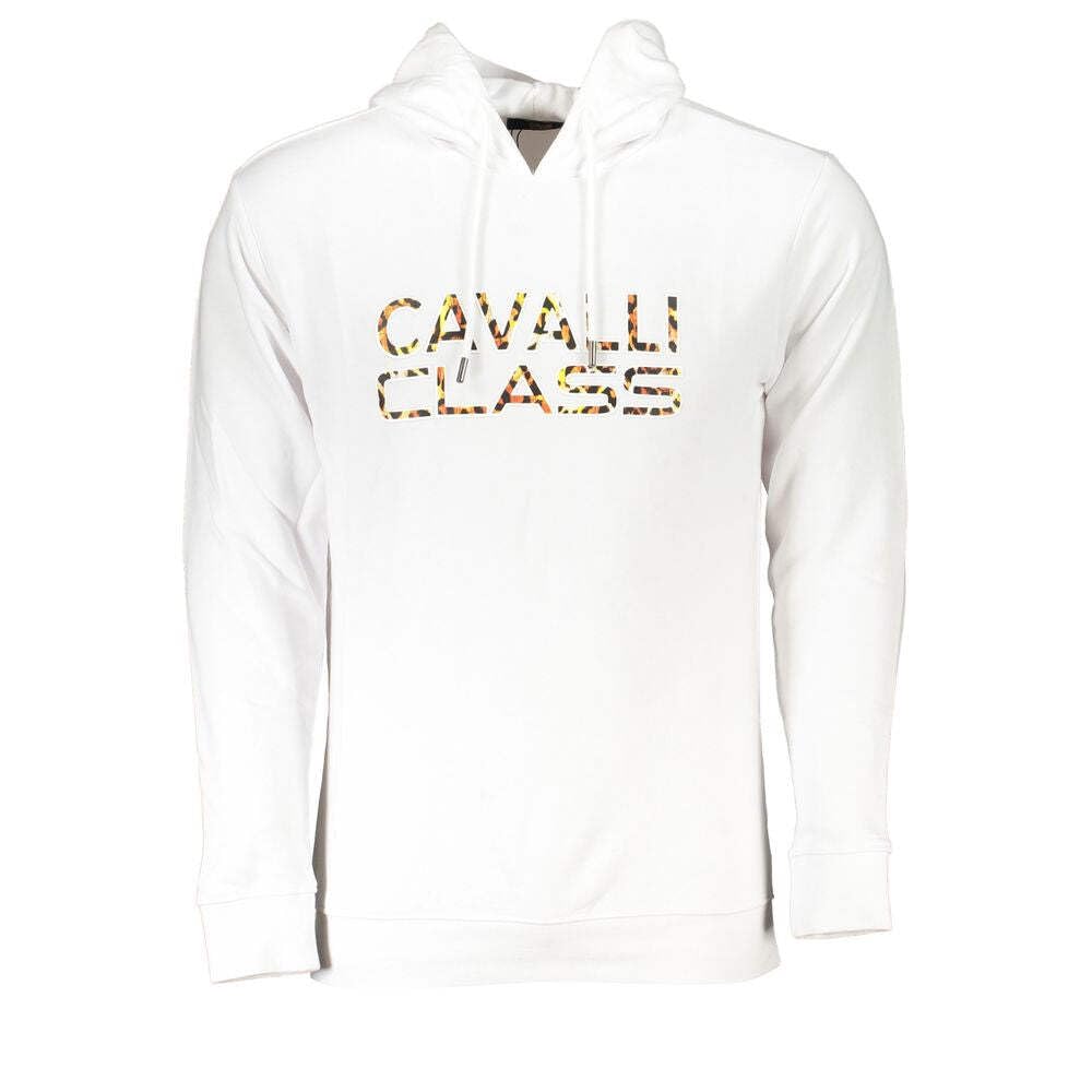 Cavalli Class 00053 Hoodie Homme en Noir Chic - 3