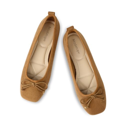 Image of Modatope Womens Flats Ballet Ballerina Flats for Women