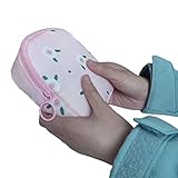 Orga'Neat Period Pouch, Period Bags For Teen Girls School, Sanitary Napkin Storage Bag For Feminine Products Panty Liners Menstrual Pads Tampon and More, Small Period Bag For Purse Travel Office