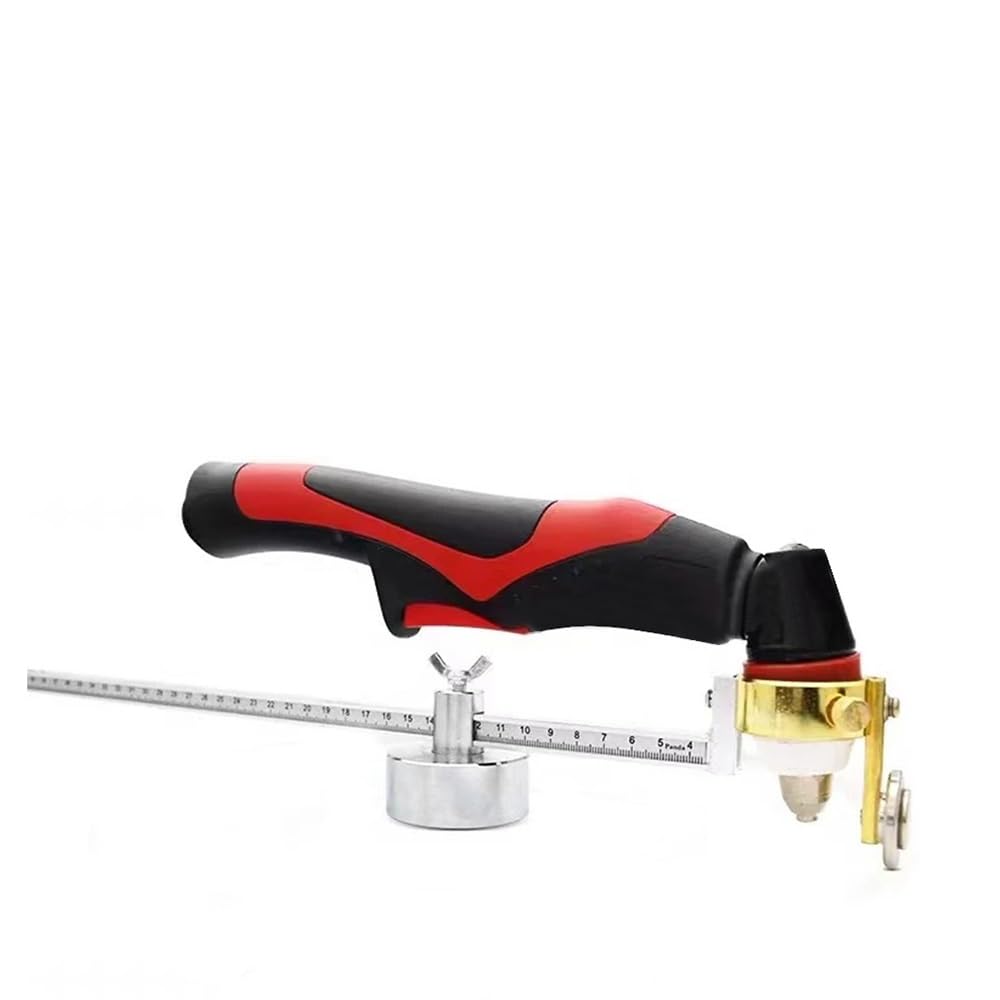Jauge de cercle plasma P80 avec roue de guidage magnetique reglable