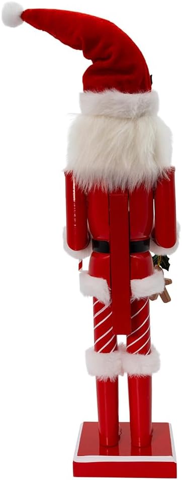 Kurt Adler 15-inch Wooden Santa Claus Nutcracker