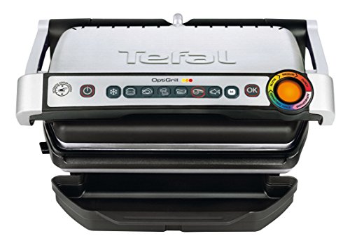 Tefal OptiGrill GC702D Kontaktgrill | für ideale Grillergebnisse | 2.000 Watt | Standard-Modell | automatische Anzeige… – Bild 3