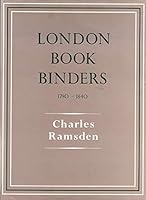 London Book Binders, 1780-1840 B00132Y0Q4 Book Cover