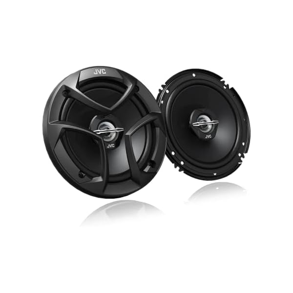 JVC CS-J620 300W 6.5″ CS Series 2-Way Coaxial Car Speakers, Set of 2