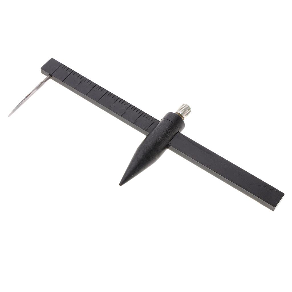 CALANDIS® Plastic Clay Ceramic Pottery Compass Circle Cutter Measuring Tools Ruler Caliper 1cm-34cm Black-image-11