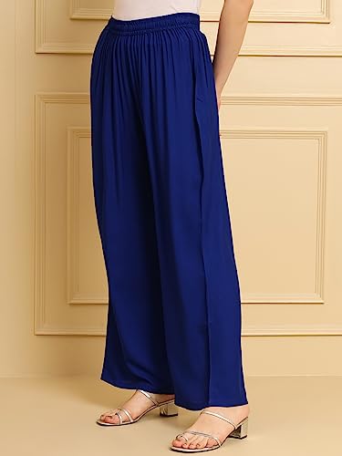 Image of Soft Colors Women Regular Fit Pocket Palazzo