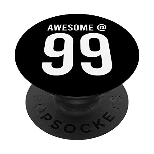 Impresionante a los 99 años - Celebración del 99 cumpleaños divertido PopSockets PopGrip Intercambiable