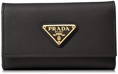 [プラダ] キーケース 1PG222 QHH サフィアーノ キーホルダー
