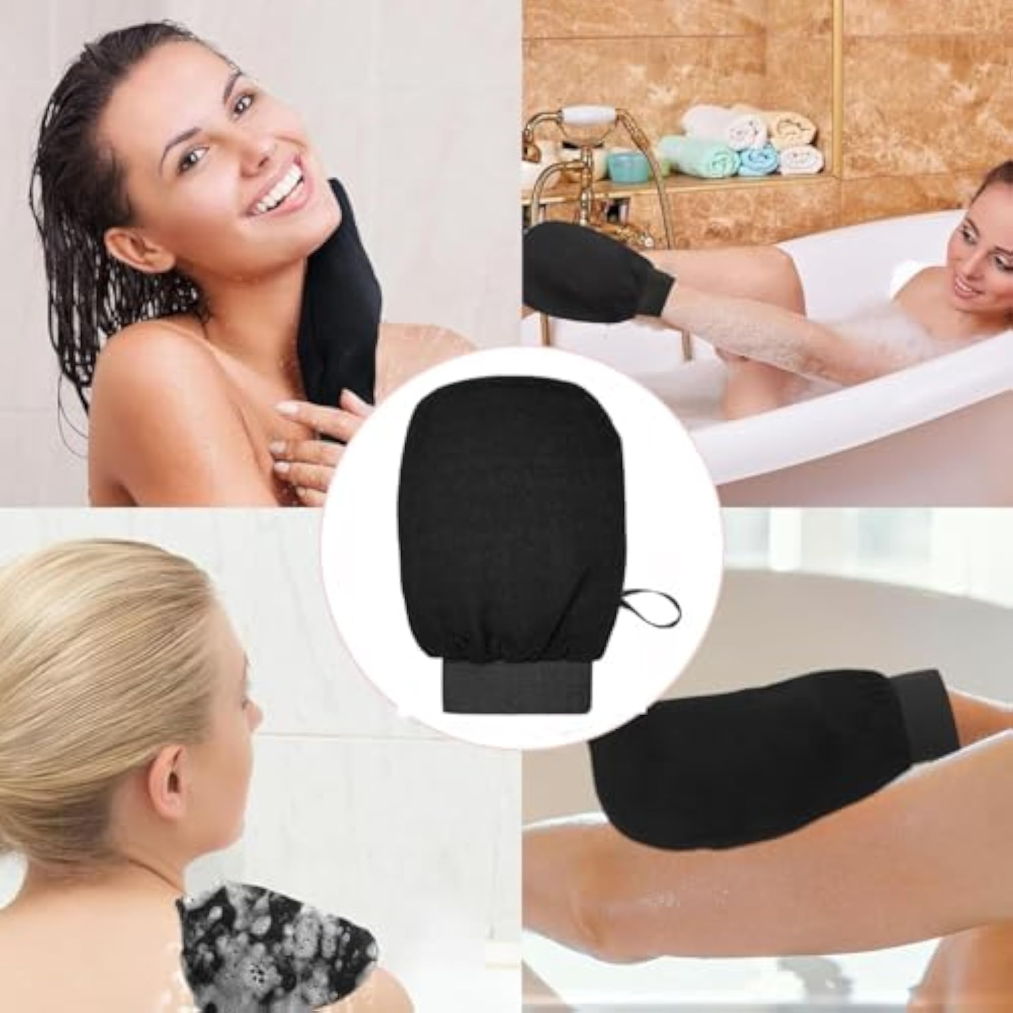 Exfoliating Body Glove Scrub for Bath Shower