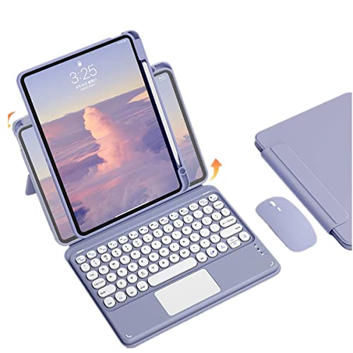 ���^�c�Ή� iPad Air4 2020/ Air5 2022 /Pro11�i�� 4 3 2 1����j �L�[�{�[�h �P�[�X �^�b�`�p�b�h���� �}�E�X�t�� ���C�z�� ���E�� ���O���\ Bluetooth �L�[�{�[�h �J�o�[ �d�� 360�x ��]�\ �y��