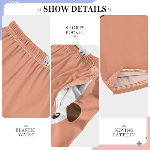 Boys' Pants Dogs Animals Long Bottoms Jogger Pants Elastic Waist Trousers with Pockets S-XL4