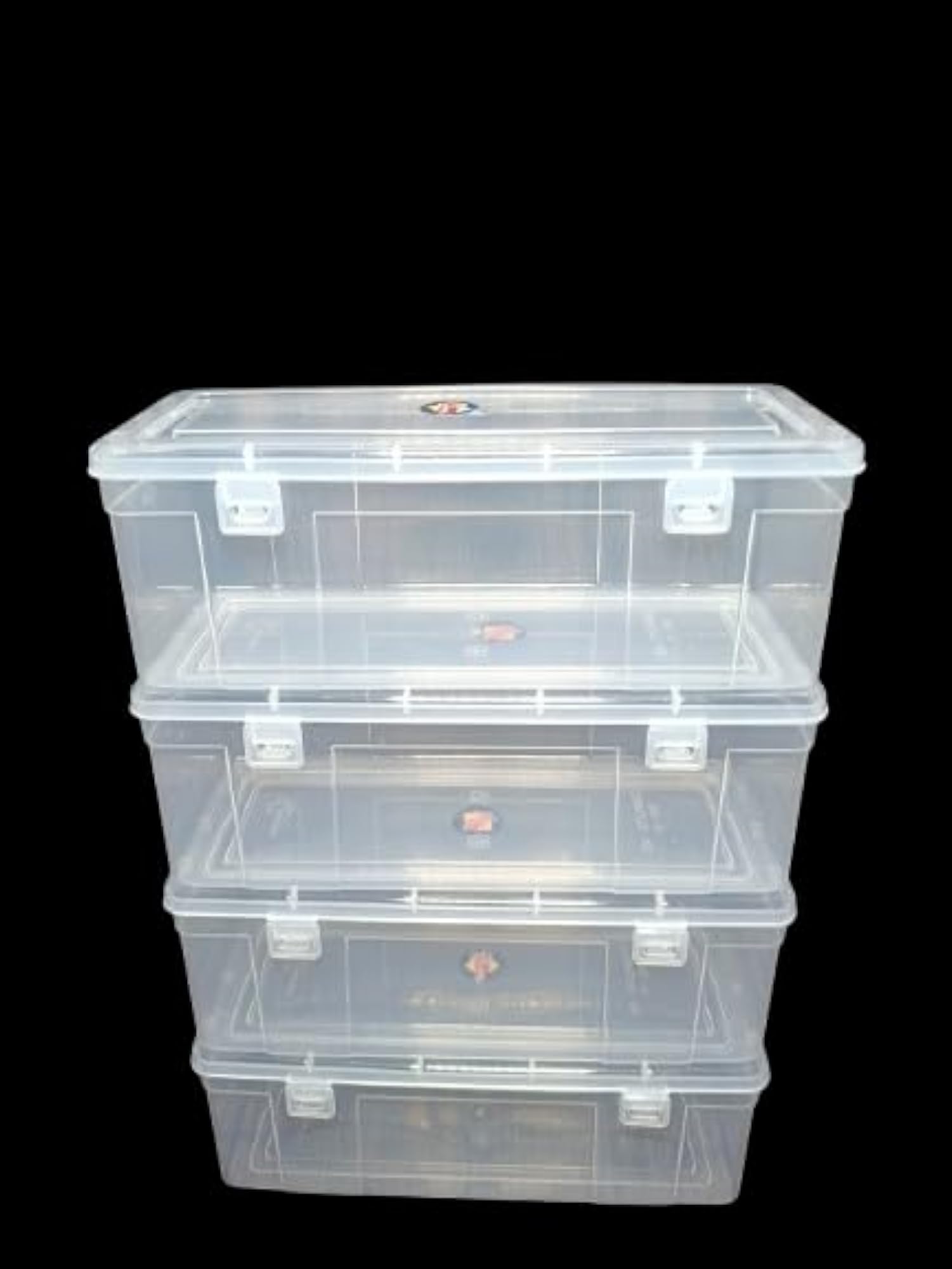 Multipurpose Plastic Bangle Storage Box, Pack of 4