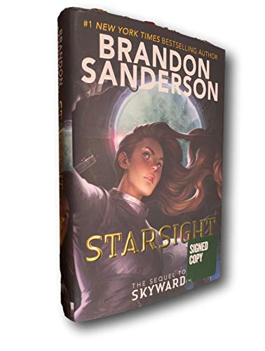 Rare Starsight âœSIGNEDâœ by BRANDON SANDERSON New Skyward Hardback 1st Print 1/3400