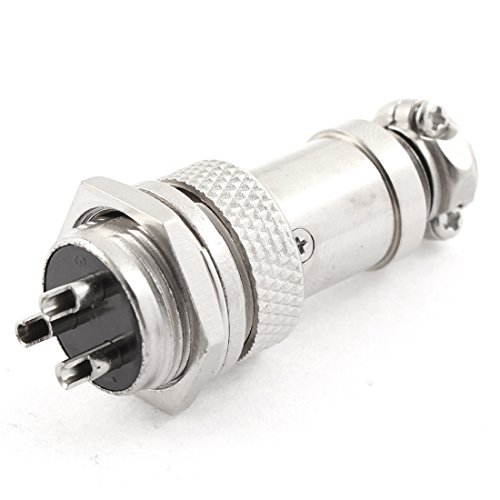 Conector de aviación macho hembra AC 250V 15A 3 polos miniatura 1