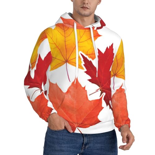 Sweat à capuche homme pull manches longues confortable anti-coup de froid