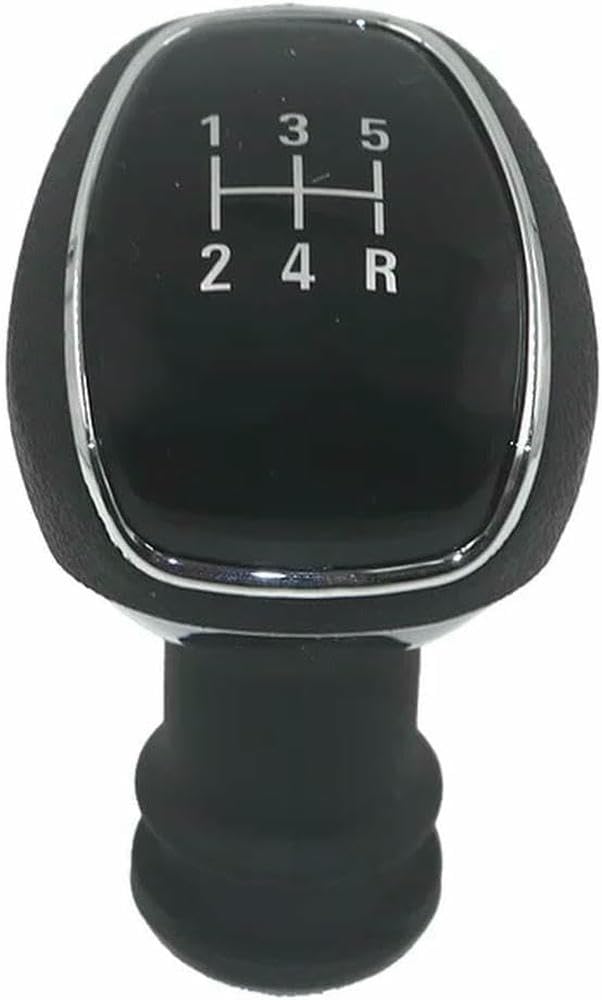 Gznbb 1 2 3 4 5 R Car Manual Gear Shift Knob Boot Cover Gaiter Lever Shifter Handle Stick, For Chevy Sail 3 Iii 2015-2018