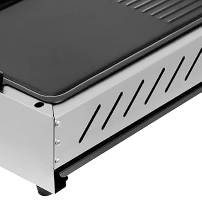 Garbenat Tischgrill 2500 Watt Elektrogrill 220V Elektrische Tischgrill BBQ Grillplatte mit Antihaftbeschichtung & Fettauffangschale 50-300°C Plattengrill für Drinnen Draußen – Bild 7