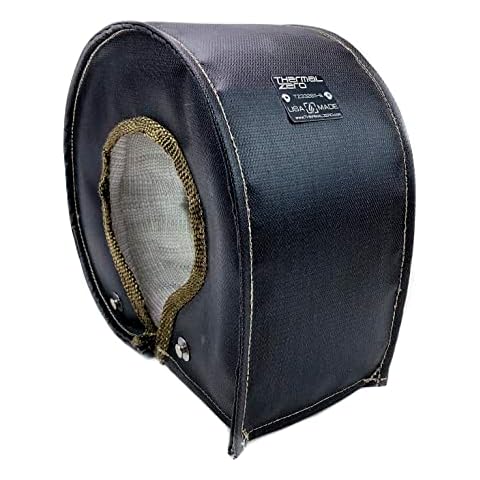 Thermal Zero TZ332611-B Universal Black T6 Turbo Blanket - Made in USA Cover