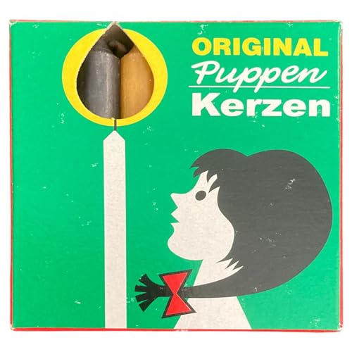 buchal Puppenkerzen 20er Pack – hochwertige Mini-Kerzen für...