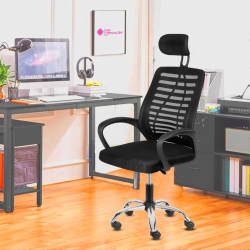Casa Copenhagen,Mesh Office Desk,Rocking, Ergonomic Computer Chai...