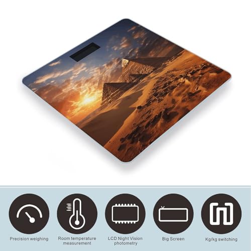 Báscula Digital Corporal Alta Precisión con Plataforma de Vidrio miniatura 3