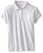Dockers Big Girls'  Plus-Size Short Sleeve Interlock Polo with Pico