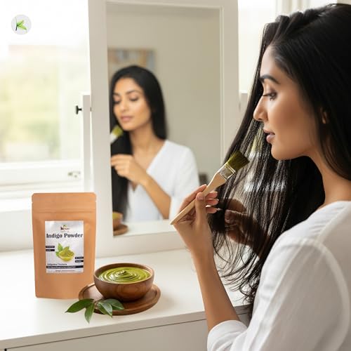 Polvo de índigo natural para color de cabello 100 g miniatura 3