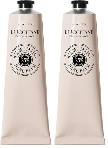 Image of L'Occitane Nourishing & Intensive Hand Balm: With 25% Organic Shea Butter and Allantoin | Moisturize Dry Skin | Best Hand Cream | Soothe