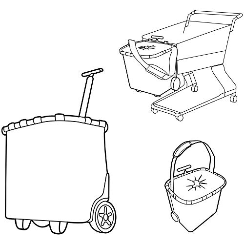 reisenthel Angebot Einkaufstrolley carrycruiser Plus gratis Cover Abdeckung und Sichtschutz! (Glencheck red) – Bild 7