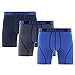 Adidas Men's Climalite Performance Boxer Briefs - Large - Blue/Grey (Pack of 3)