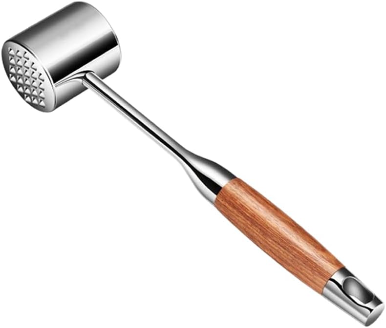 2Packs Commercial meat hammer for Kitchen,Mallet Meat Hammer Meat Beater for Tenderizing and Flattening Meat,Meat Pounder Tenderizer for Pounding Meats, Nuts, Shellfish.