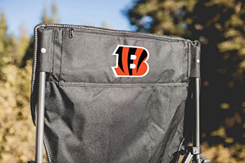 Image of Picnic TIME NFL Unisex-Adult NFL Outlander Folding Camping Chair with Cooler, Heavy Duty Beach Chair