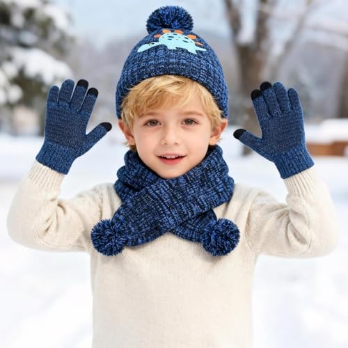 Bonnet thermique bébé protégeant le cou et les oreilles du vent glacial
